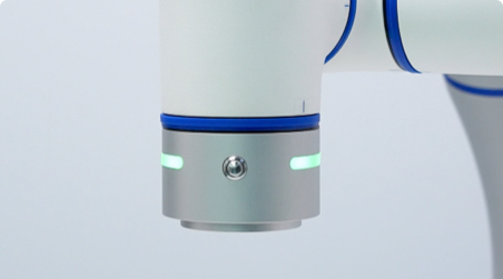 越疆CRAF力控系列協作機器人,人機協作機器人,DOBOT越疆科技、法蘭配置環形狀態燈