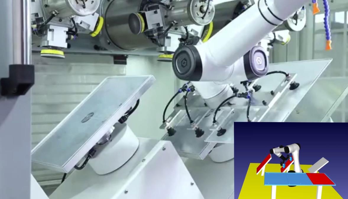 CR3協作機器人,六軸協作機器人,涂膠機器人、筆記本電腦背板打磨上下料