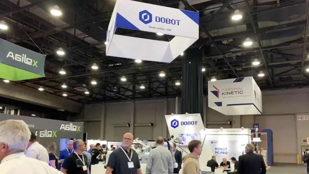 、越疆協(xié)作機(jī)器人閃耀美國(guó)底特律工業(yè)展，彰顯中國(guó)創(chuàng)新硬實(shí)力！